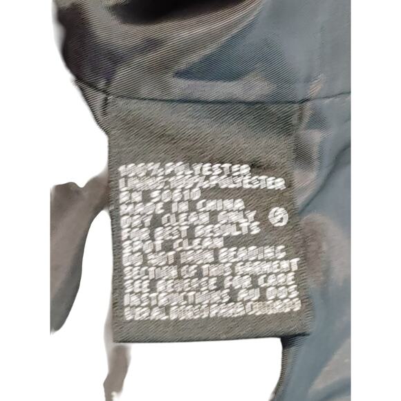 KASPER Blazer Jacket Beaded Long Sleeve Lined Black Red Womens Size 10 - Picture 9 of 9